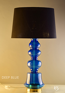 Blue color Ilke Table Lamp by Sahil & Sarthak 2